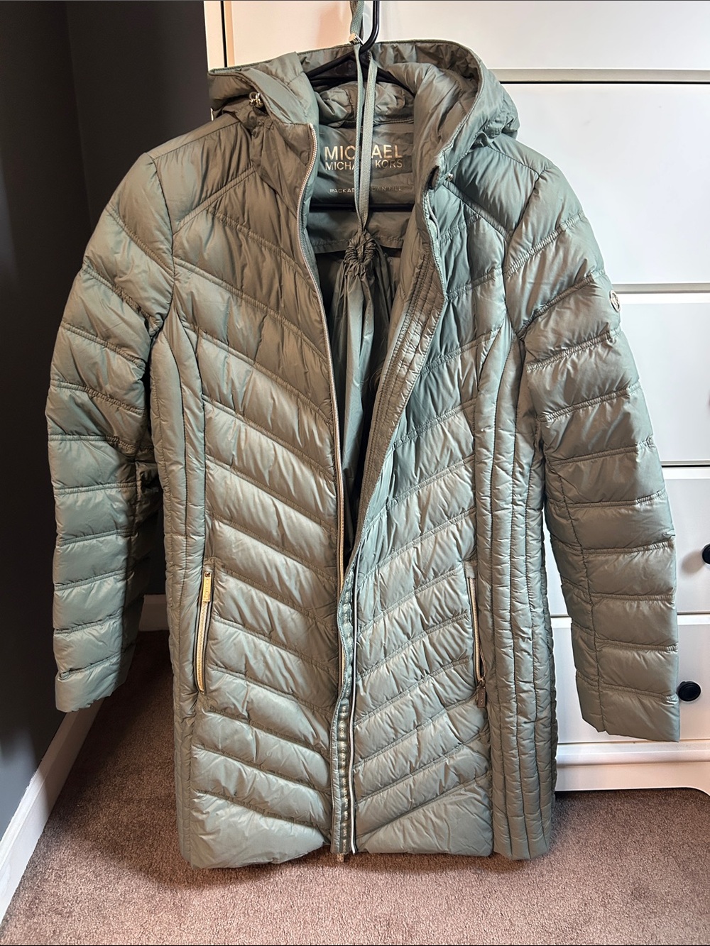 Michael Kors Quilted Puffer Coat
